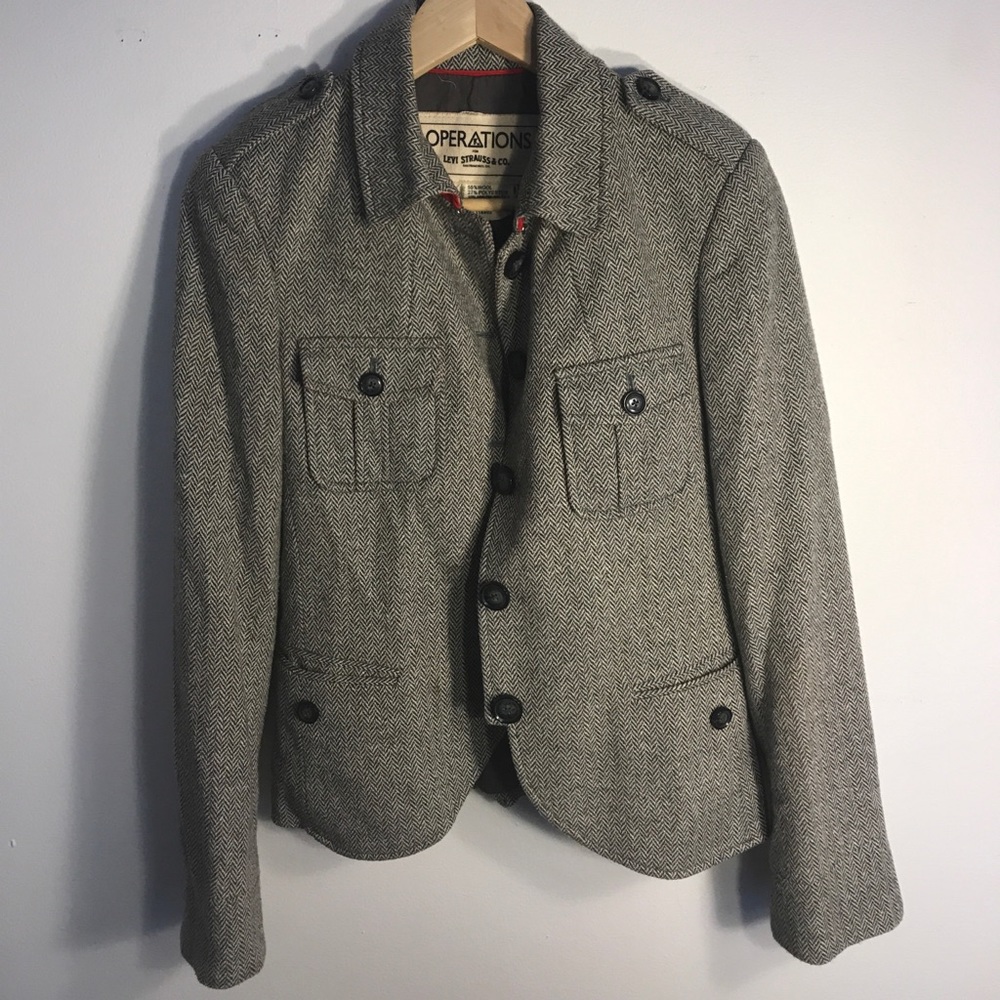 Levi’s Tweed Blazer
